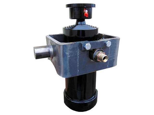 Siłownik hydrauliczny z kołyską wysuw 1150 mm BARDZO NISKI do 7 t