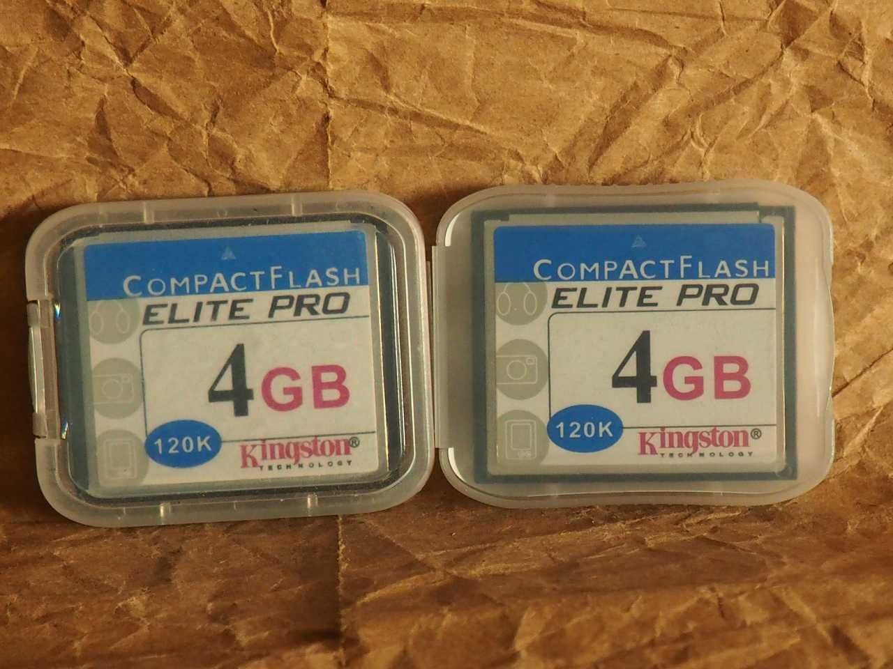 Karta pamięci Kingston Elite PRO Compactflash CF memory card 4Gb.