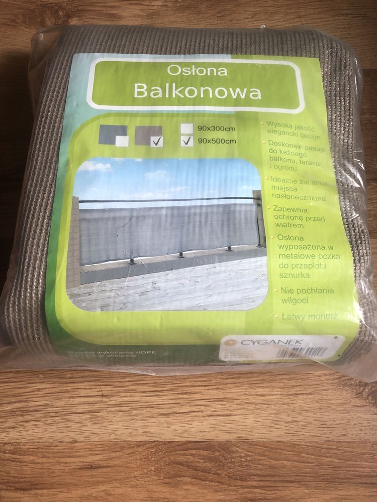 Osłona balkonowa