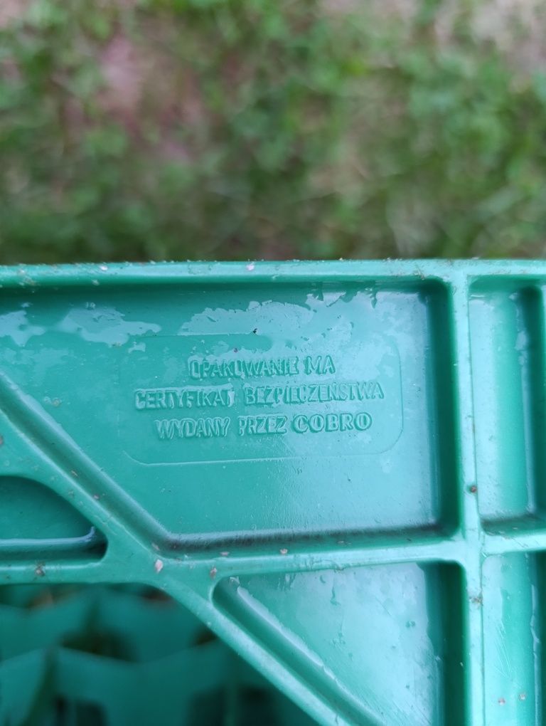 Skrzynka na butelki PRL