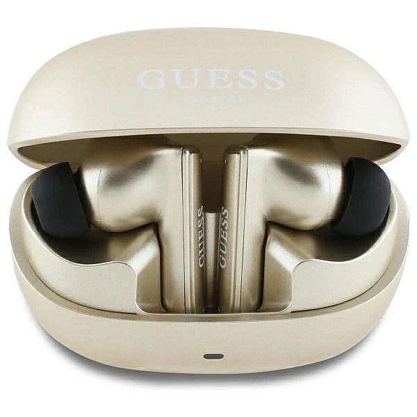 Słuchawki Bluetooth Guess Capsule Printed Logo TWS + stacja dokująca -