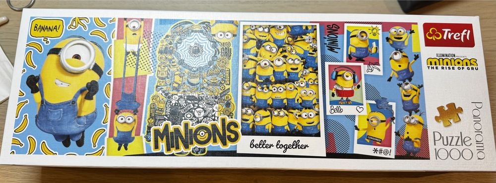 puzzle minionki 1000 elementow panorama