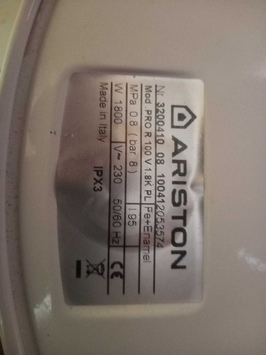 Ariston PRO R 100 V  1,8K водонагрівач