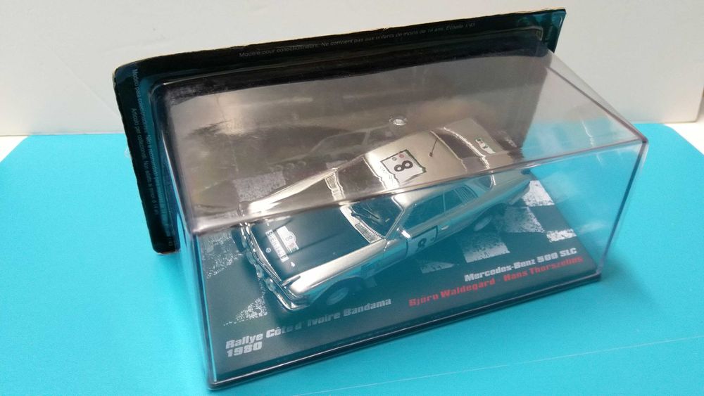 Mercedes-Benz 500 SLC #8: winner Rally Bandama (Costa Marfim) 1980