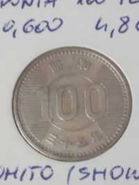 Japonia 100 jenów 1960 srebro