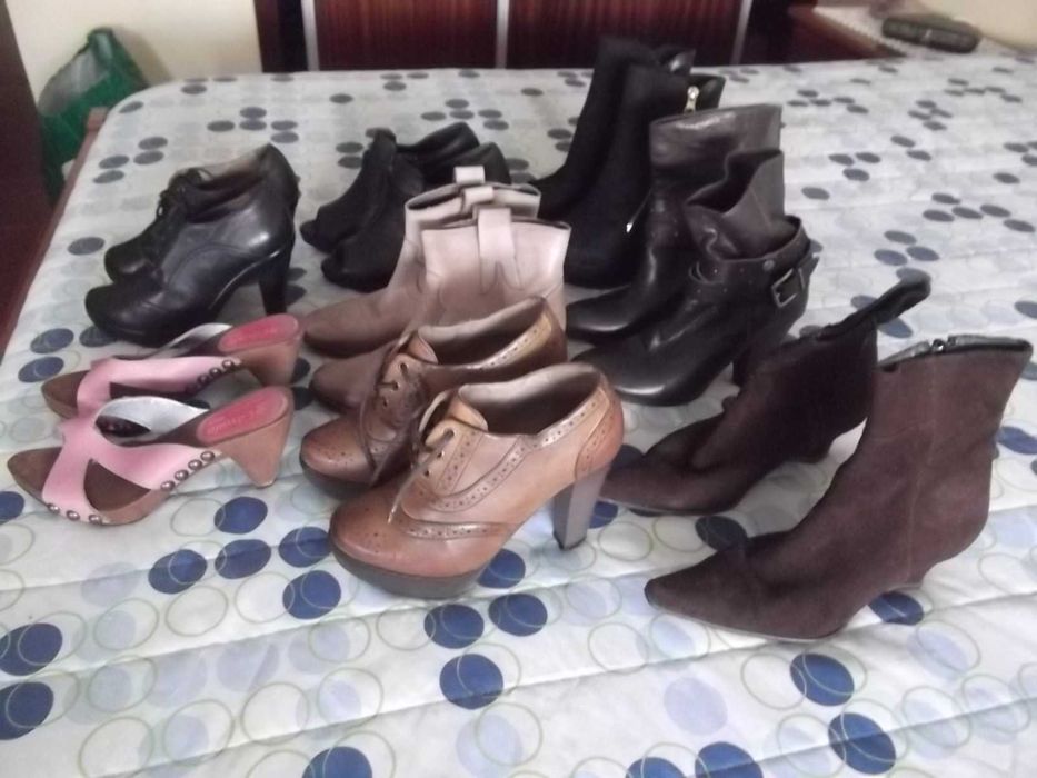 Sapatos altos e botins mulher 35/36