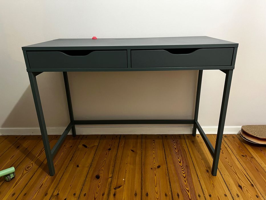 Biurko Alex ciemnoniebieskie 100 x 48 cm