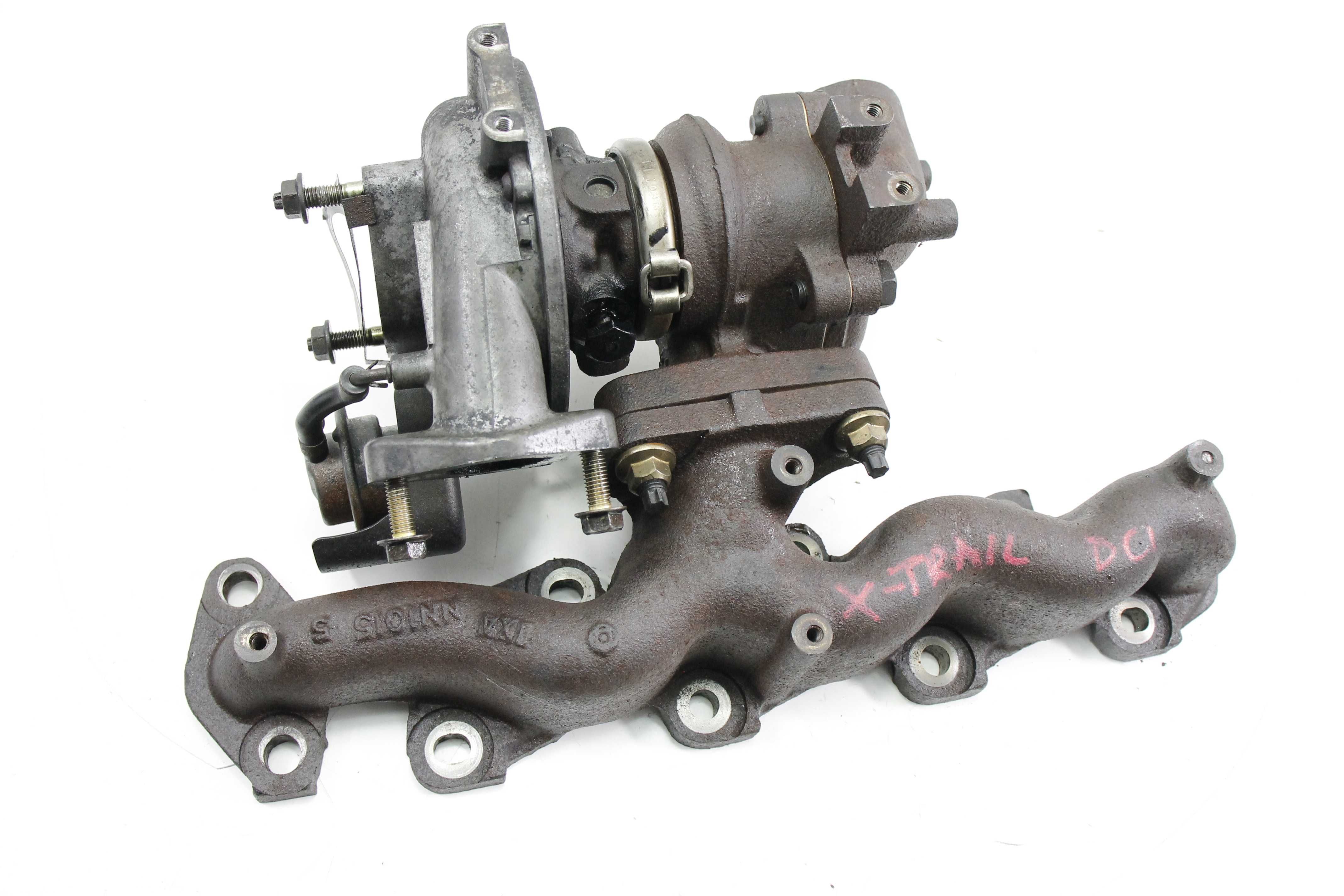 turbina kolektor wydechowy turbosprężarka nissan x-trail t30 2.2 dci