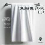 Toalha de banho lisa, em Felpo - 70x140 cm (600gr/m2) (40% DESCONTO)