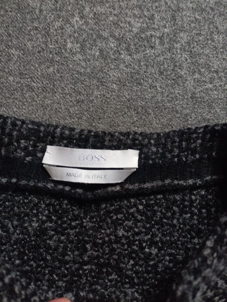 Hugo Boss wełniany sweter XS 34 S 36