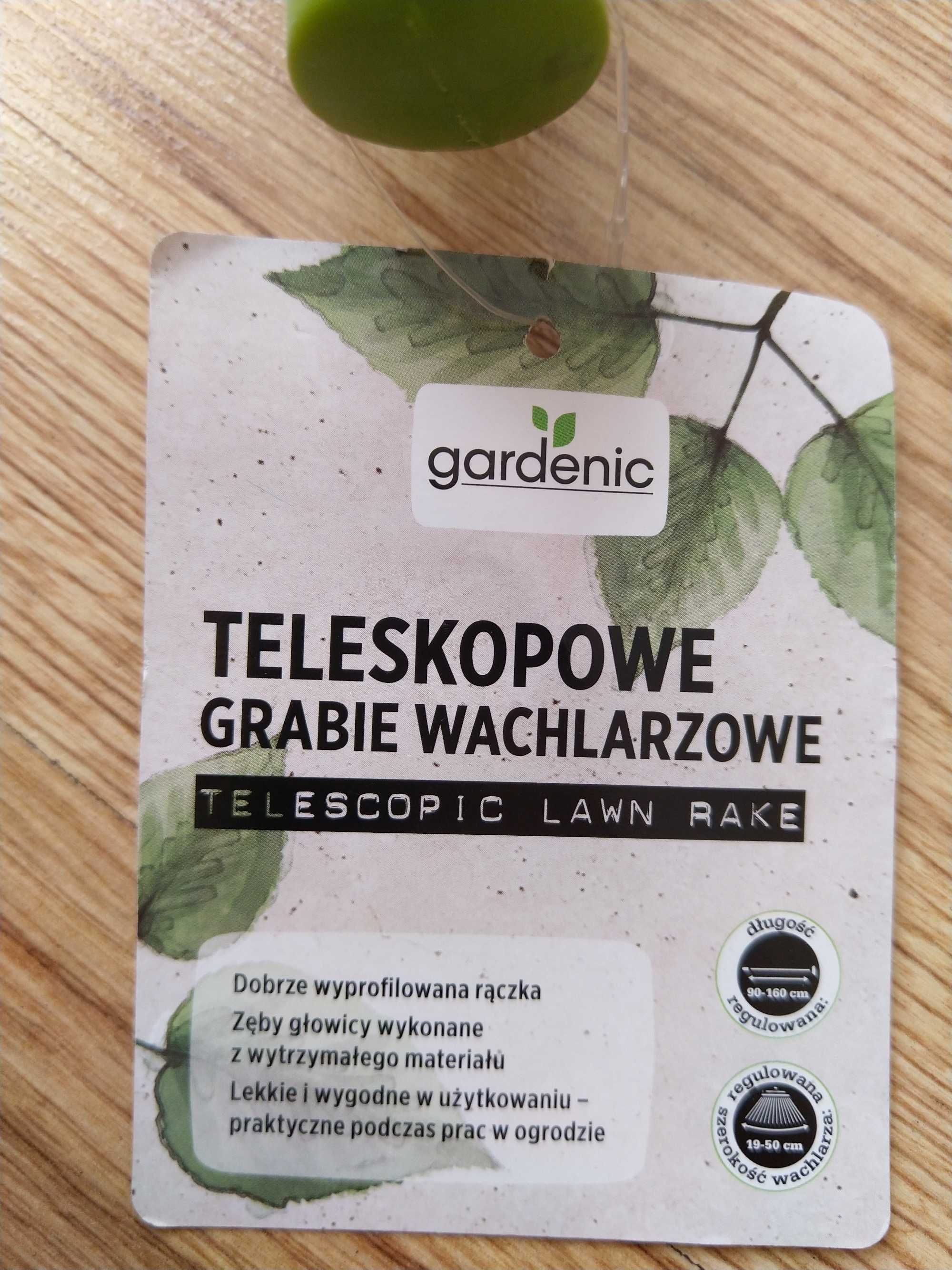 HIT Grabie wachlarzowe teleskopowe ogrodowe regulowane