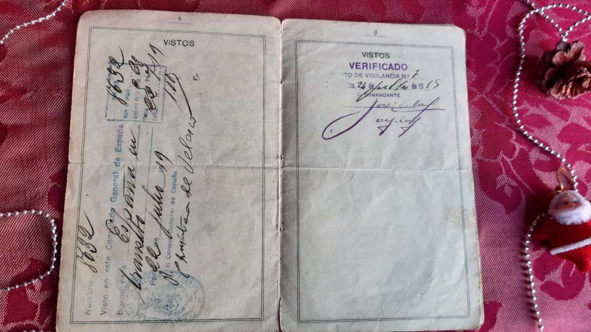 Passaporte português de 1918