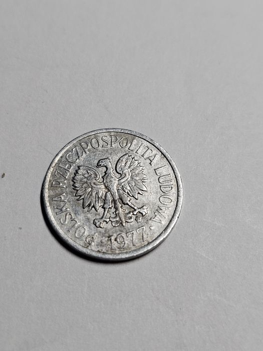 Moneta nr.55 nominał 10 groszy 1977 rok za 10 zł