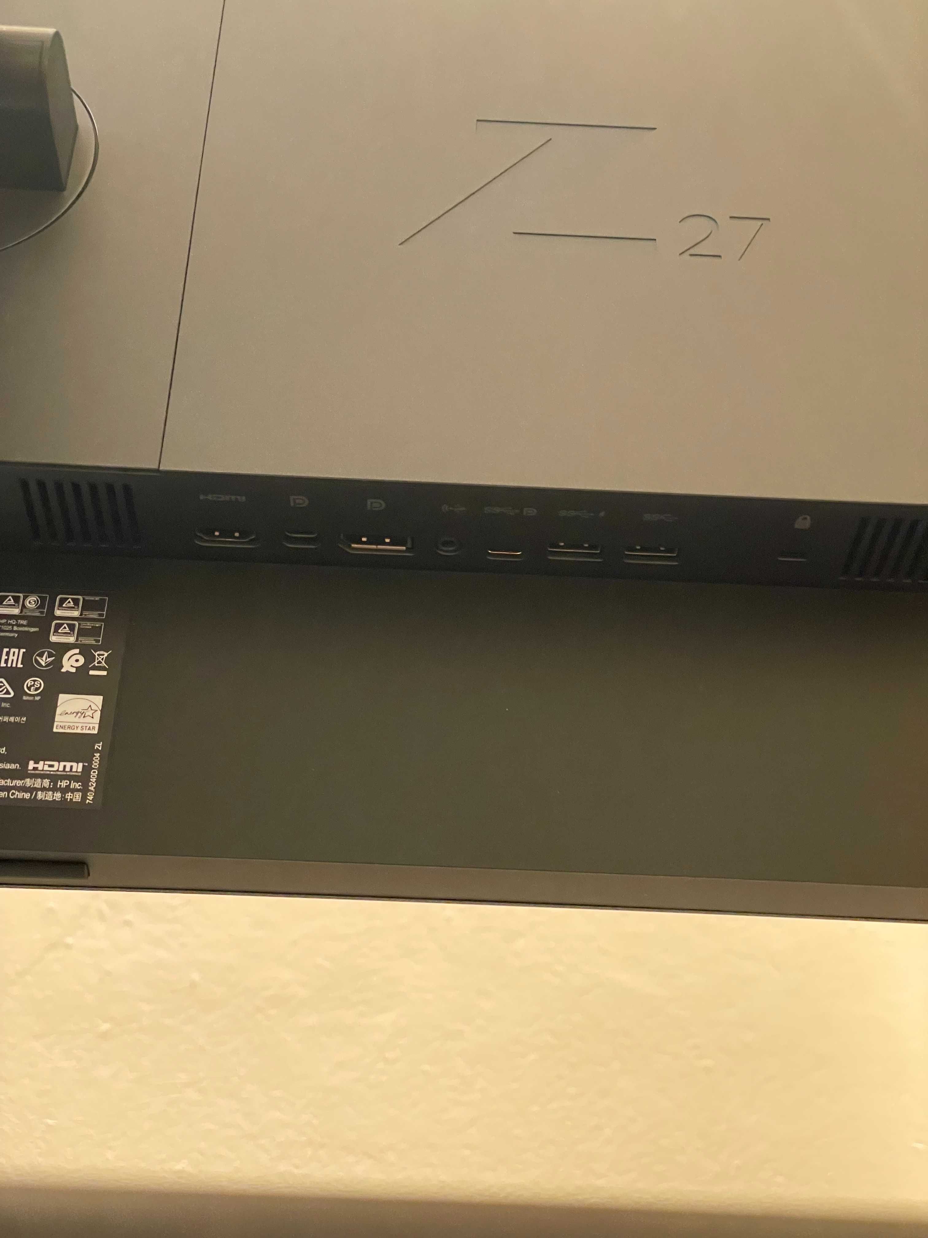 Monitor - HP Z27 27 polegadas 4K UHD