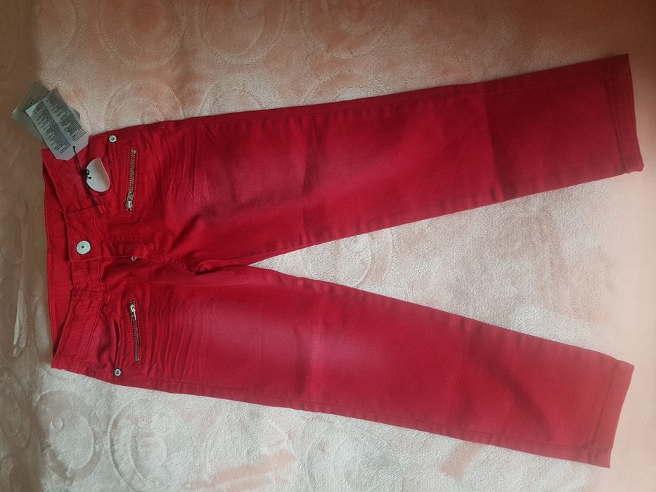 Жилетка детская +джинсы Zara 5/6 лет для девочки, красивый комплект