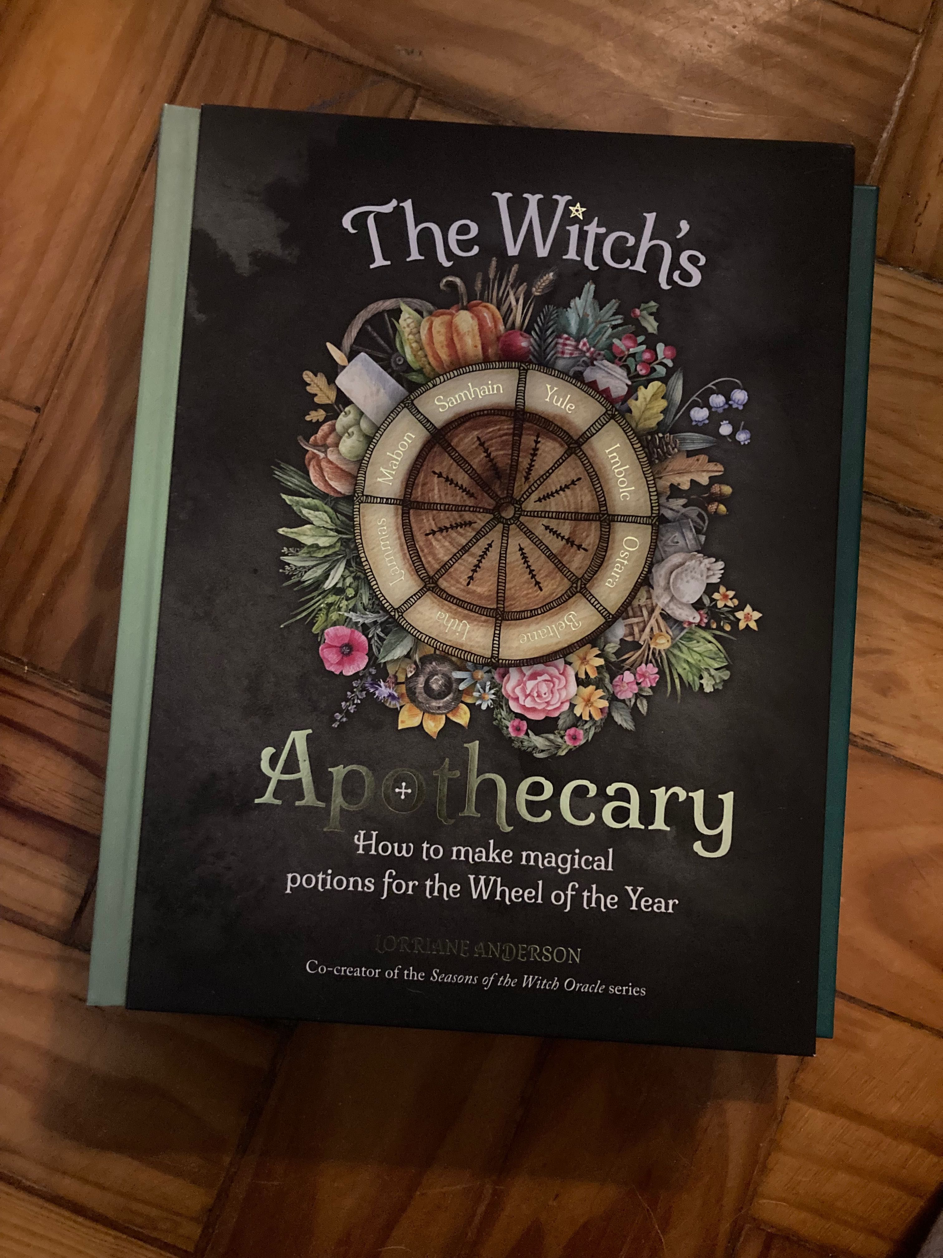 Livro The Witch’a Apothecary de Lorriane Anderson