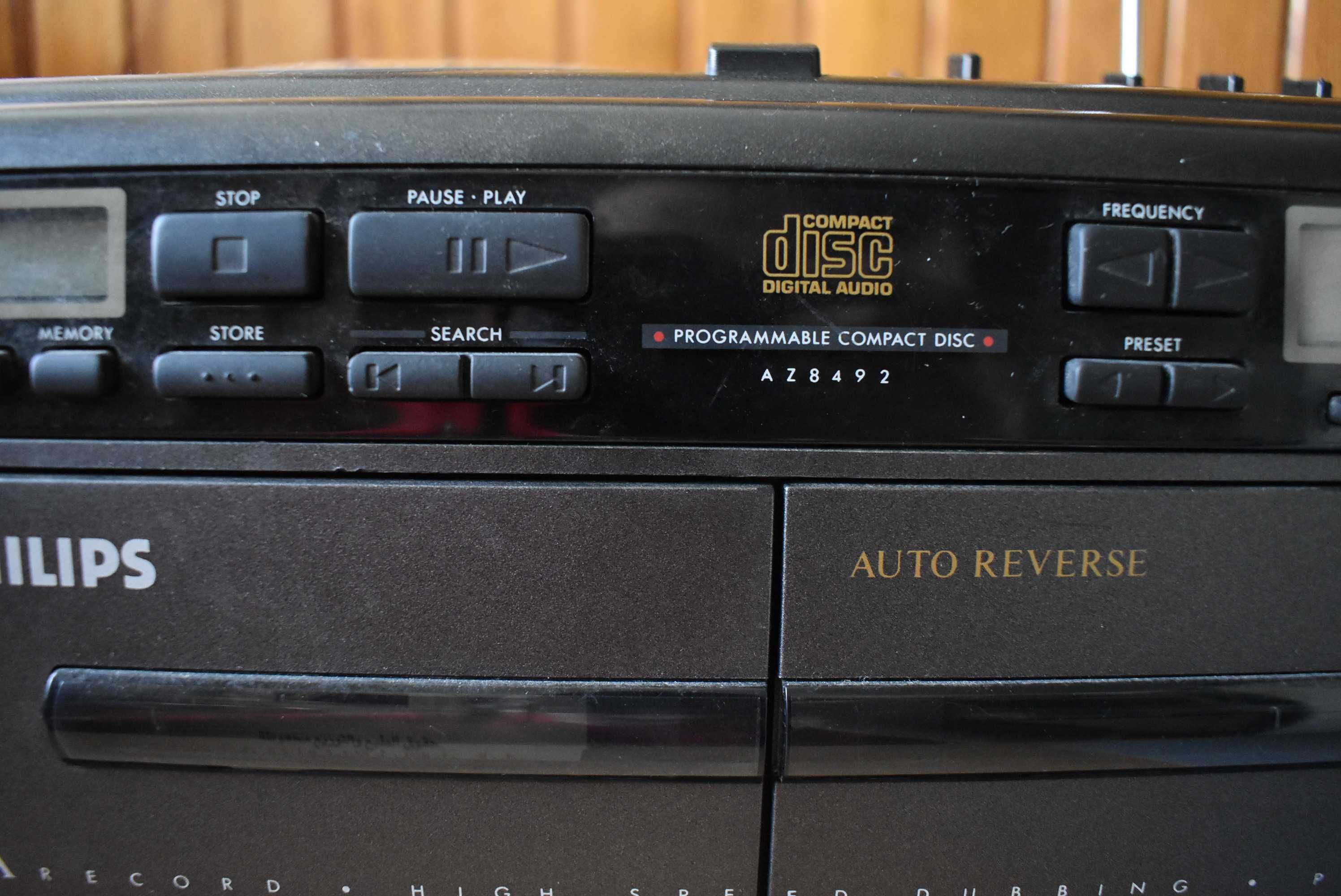 Radiomagnetofon Philips autorewers, cd