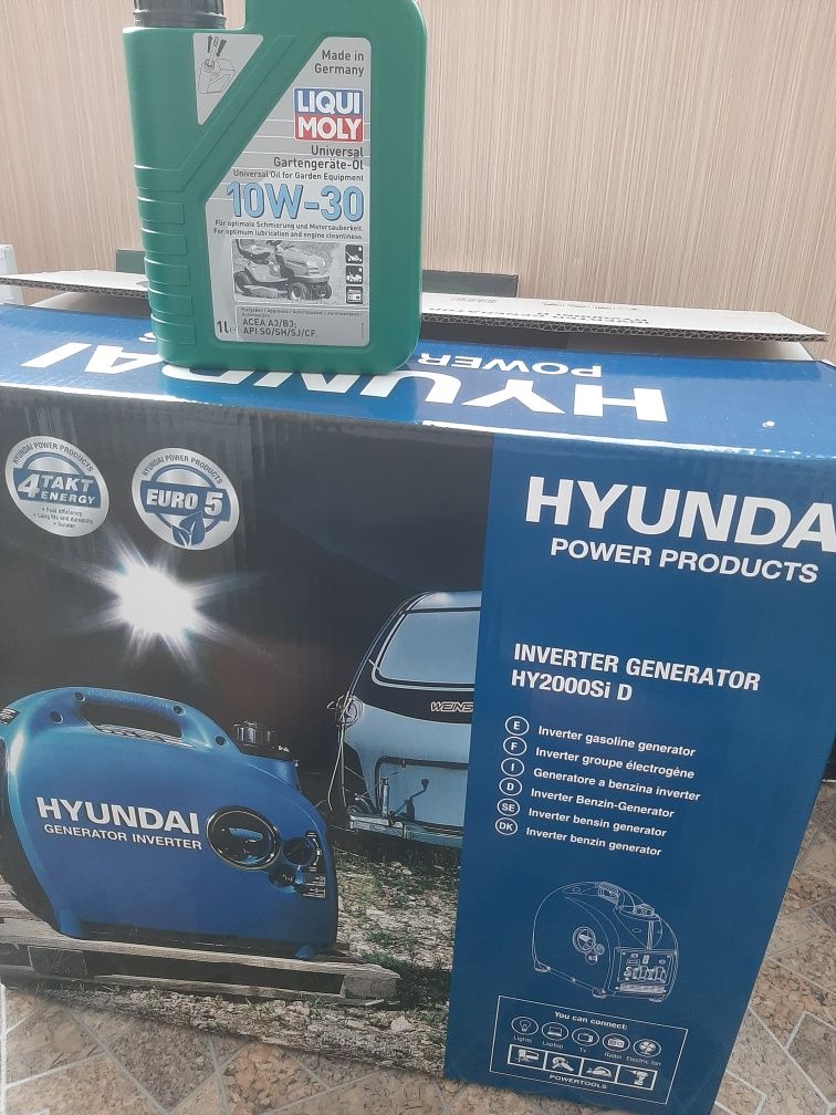 Інверторний генератор Hyundai HY2000SI D + подарунок