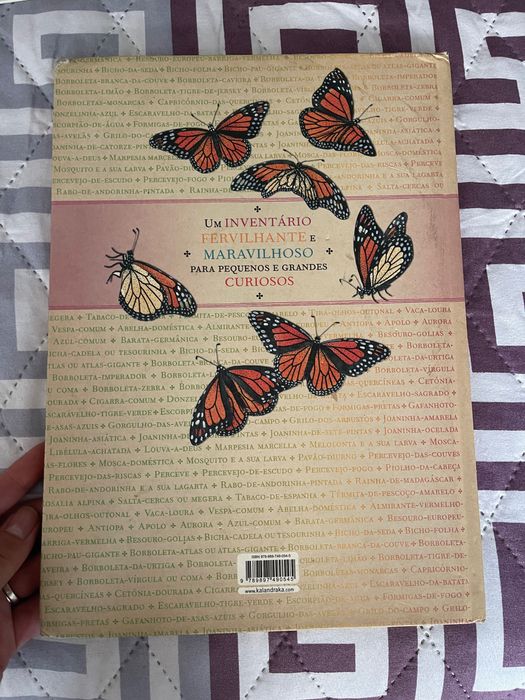 Livro Inventário dos insetos