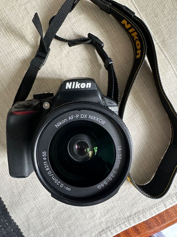 Kit Máquina Fotográfica NIKON D3400