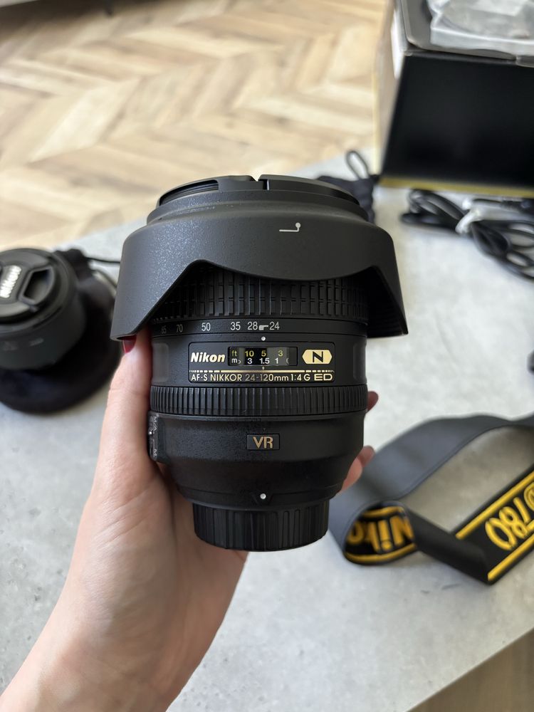 Nikon d780 z obiektywami