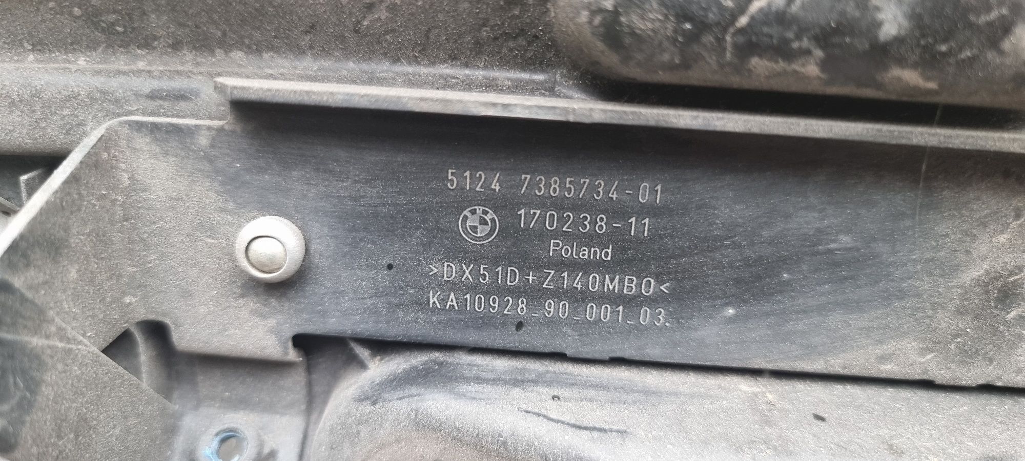 Воздуховод радиатора bmw f30 f31