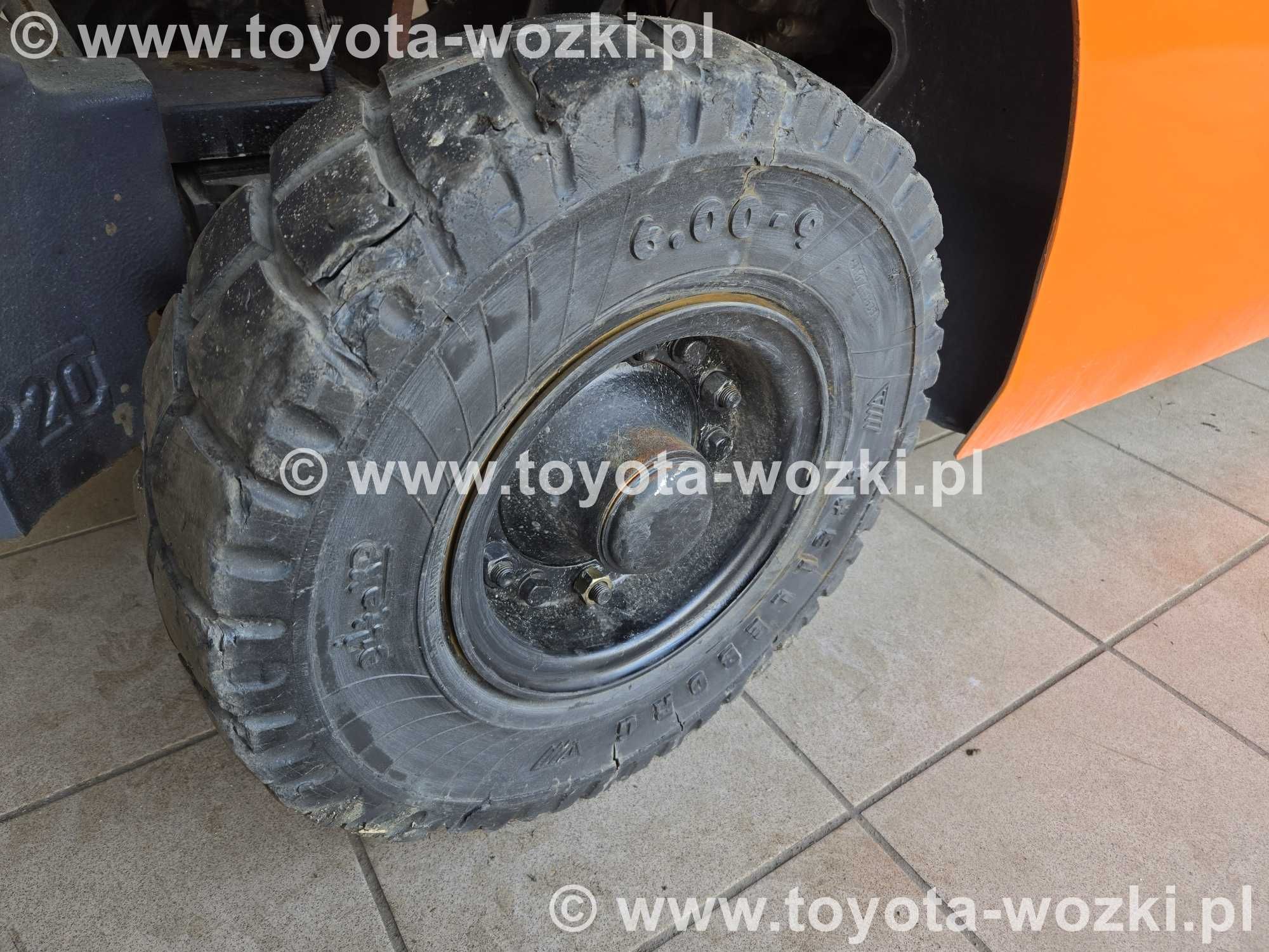 Wózek Widłowy TOYOTA 8FGF20, V 3700 mm, TOYOTA 8FG20 widlak LINDE