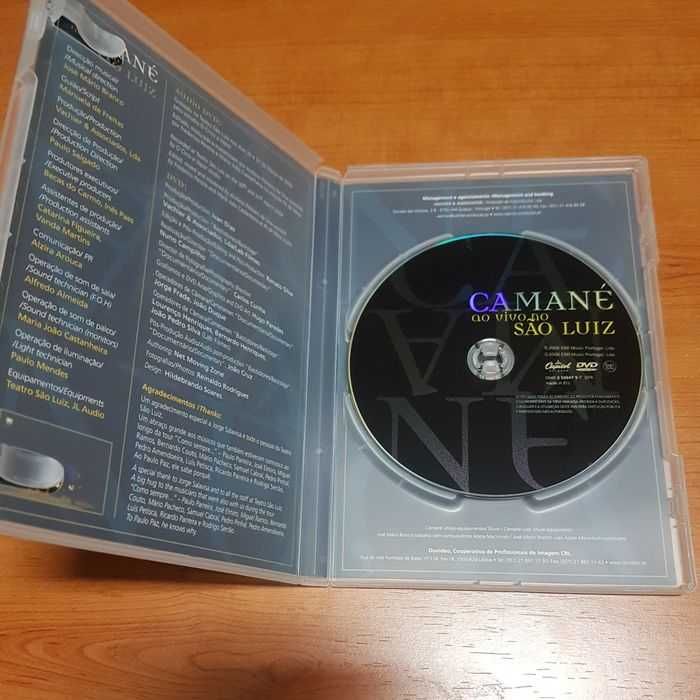 DVD CAMANÉ - Ao Vivo no São Luiz