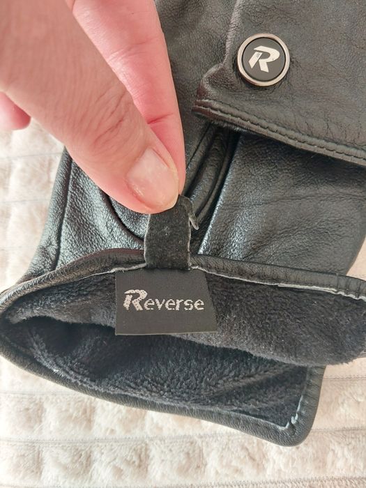 Rękawiczki męskie skórzane