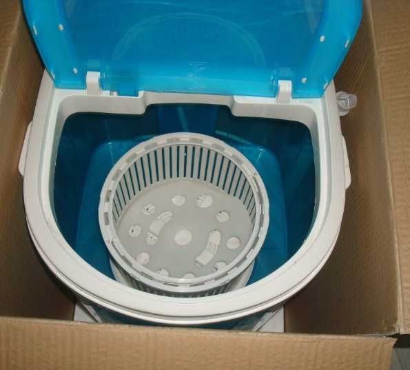 Pralka wirnikowa z wirówką Botti Aquarina XPB30 Turkusowa