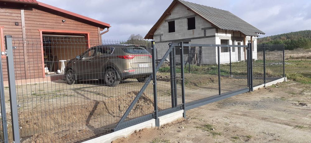 Brama, BRAMY, FURTKI, OGRODZENIA, PANELE Ogrodzeniowe, Przęsła