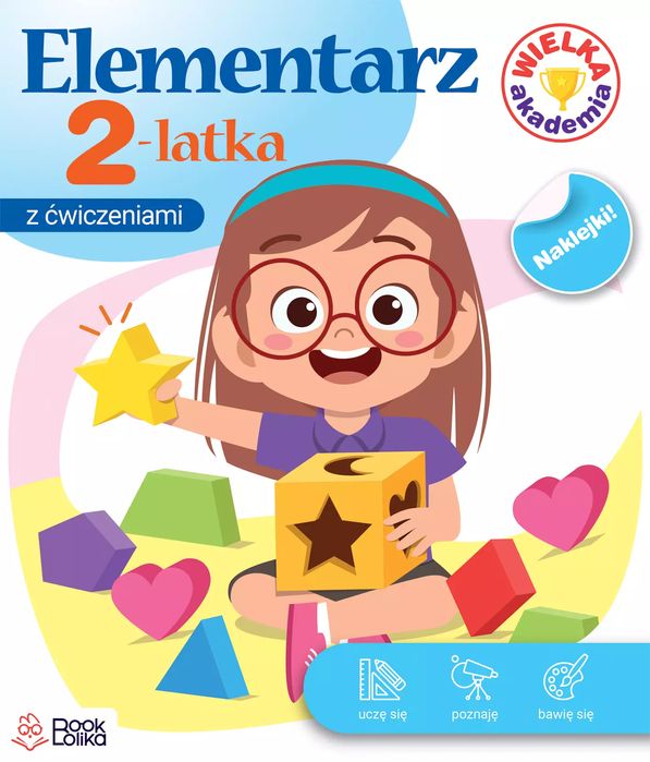 Wielka Akademia. Elementarz 2-latka. Bookolika