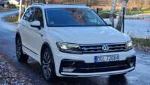 Volkswagen Tiguan VW Tiguan 2016 2.0 TDI 150KM R-Line DSG 4Motion LED Webasto Kamery 360
