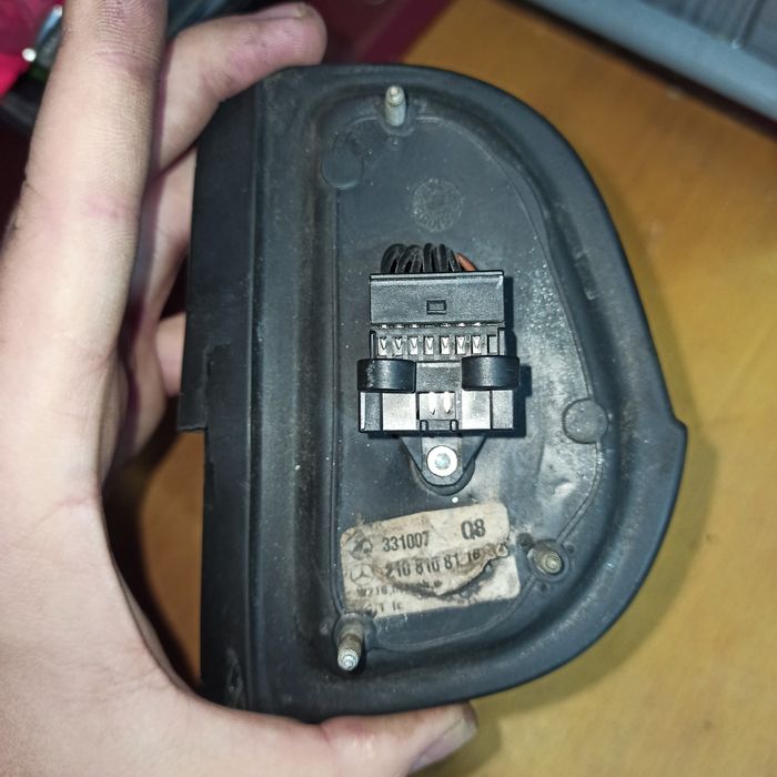 Дзеркало ліве, механізм дзеркала, корпус Mercedes-Benz W210 рестайлінг