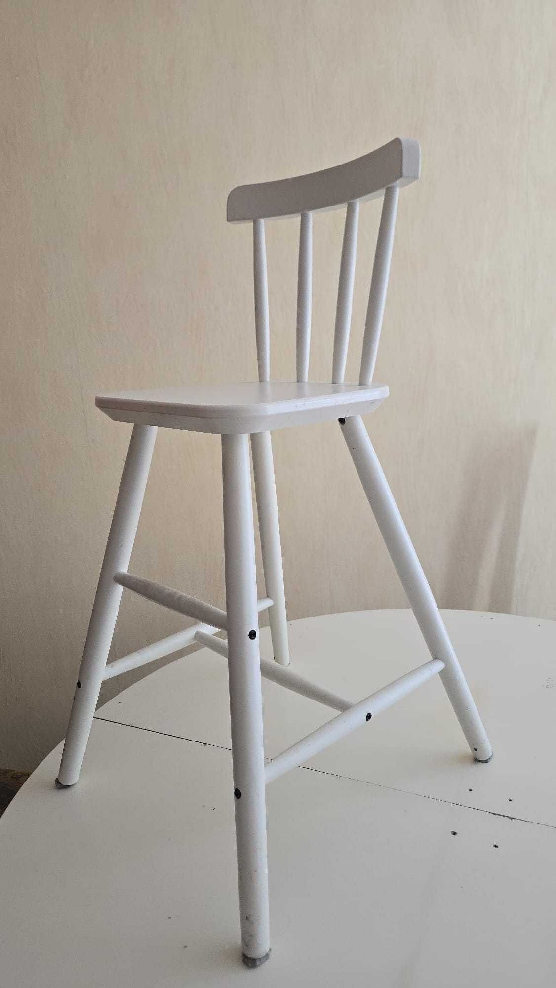 Wysokie krzesełko dla dziecka Ikea Agam
