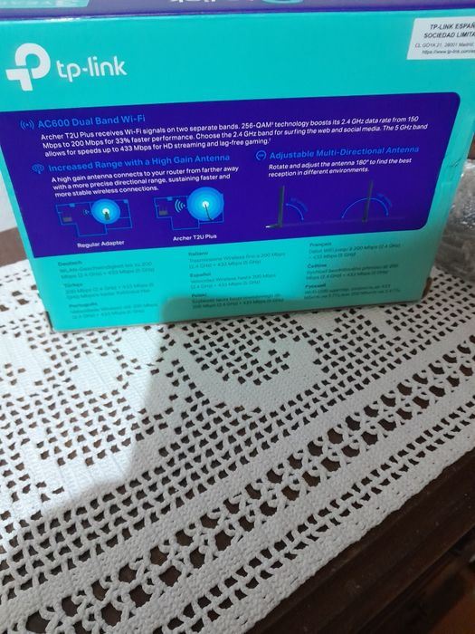 Antena nova para pc ja nao utilizo