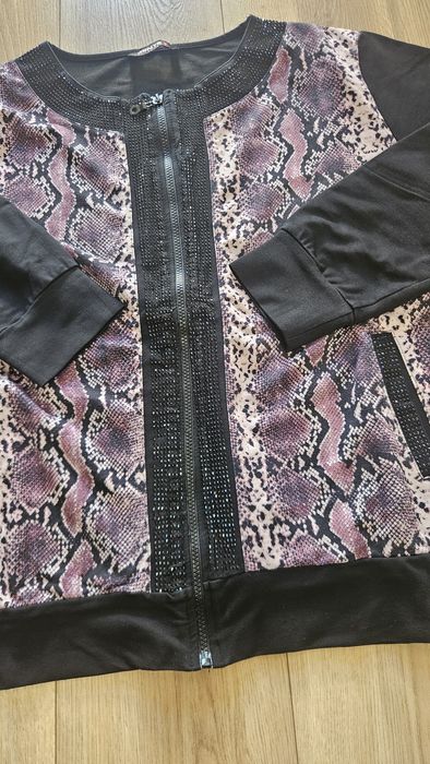 Dres ZENTEX 3XL wężowy wzór cyrkonie