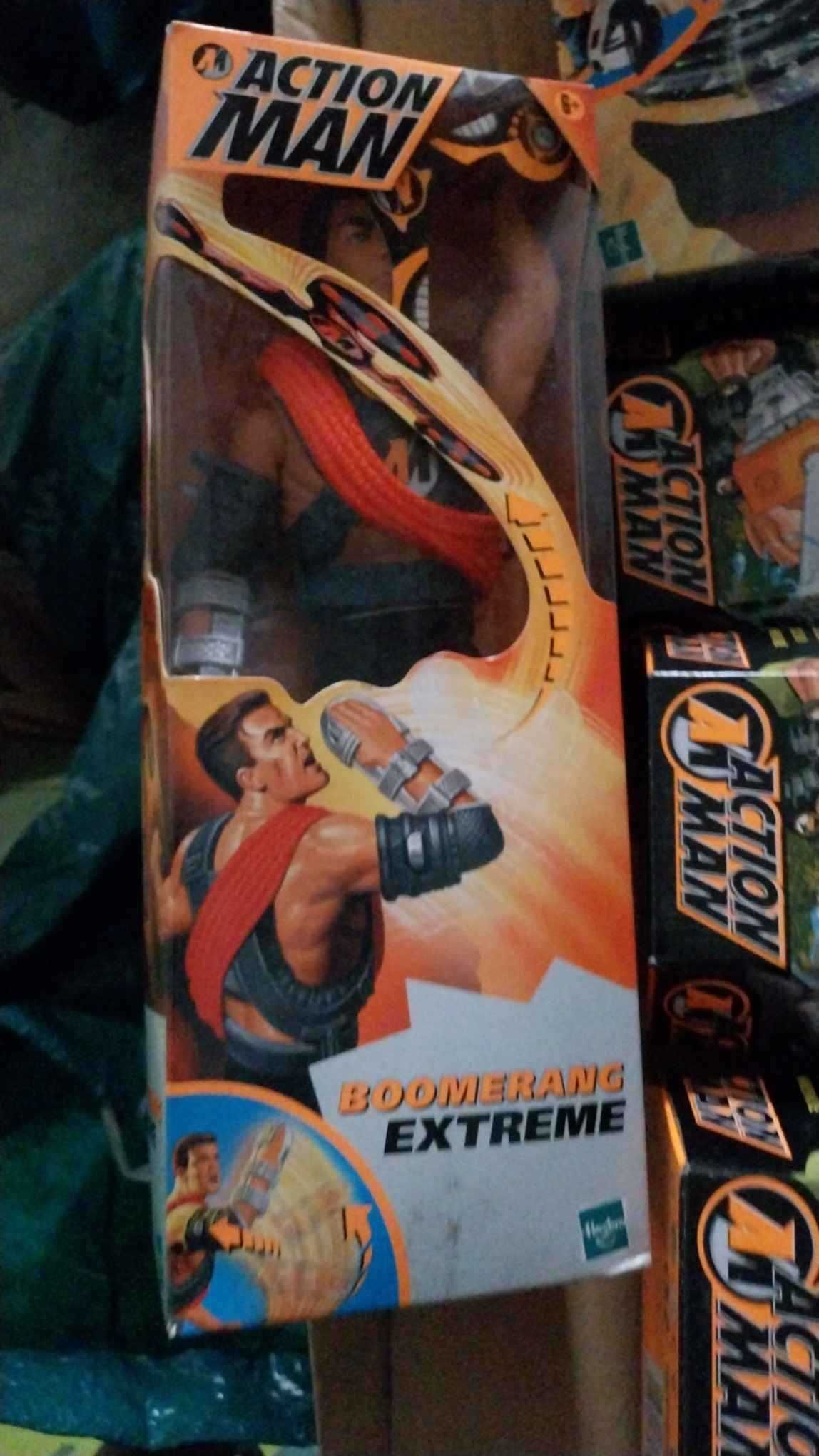 ActionMan ainda na caixa, sem uso,  para desocupar