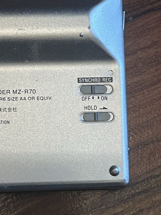 Плеер Sony walkman MZ-R70