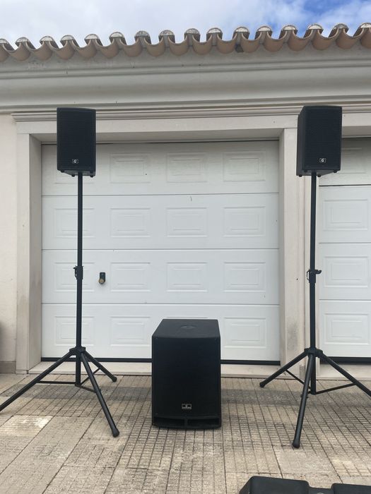 Aluguer sistema de som PA