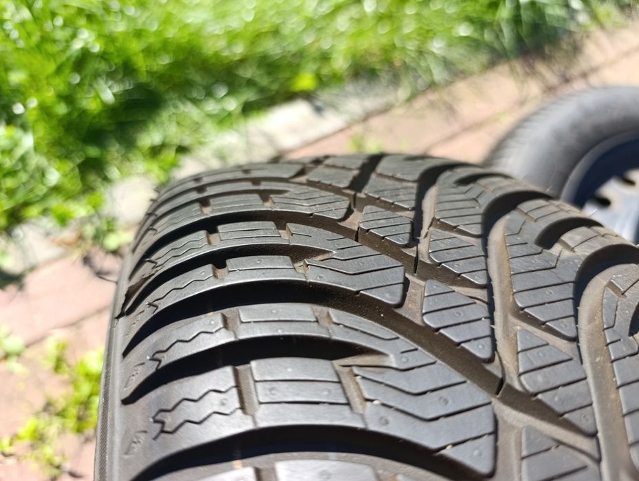 Komplet koła felgi stalowe i opony zimowe 2024 kleber goodyear 195/60