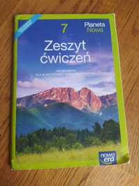 Zeszyt ćwiczeń do geografii klasa7