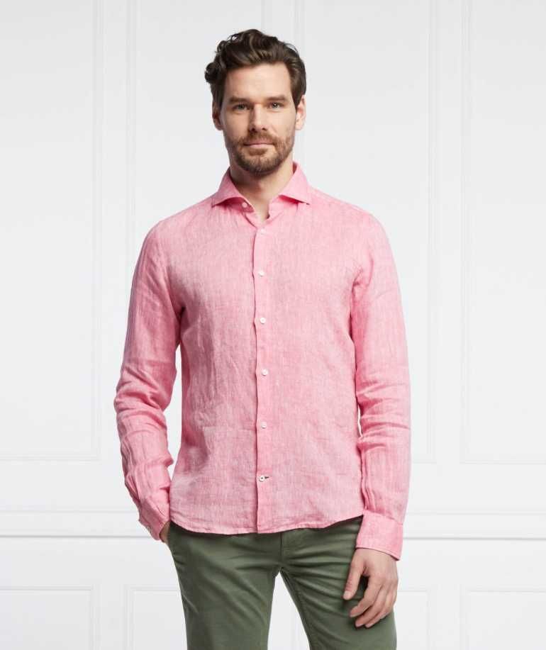 Uniqlo, 100% льон оригінал сорочка, рубашка
