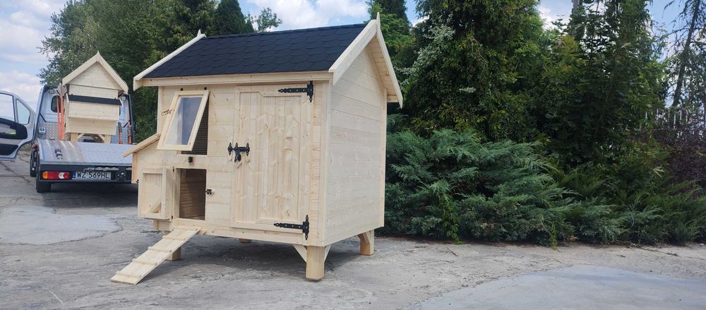 Kurnik dla kur,kaczek, perliczek, łabędzi