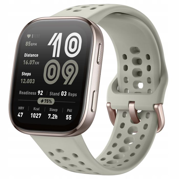 smartwatch amazfit bip 6 bluetooth pulsometr żyroskop szary 340 mah