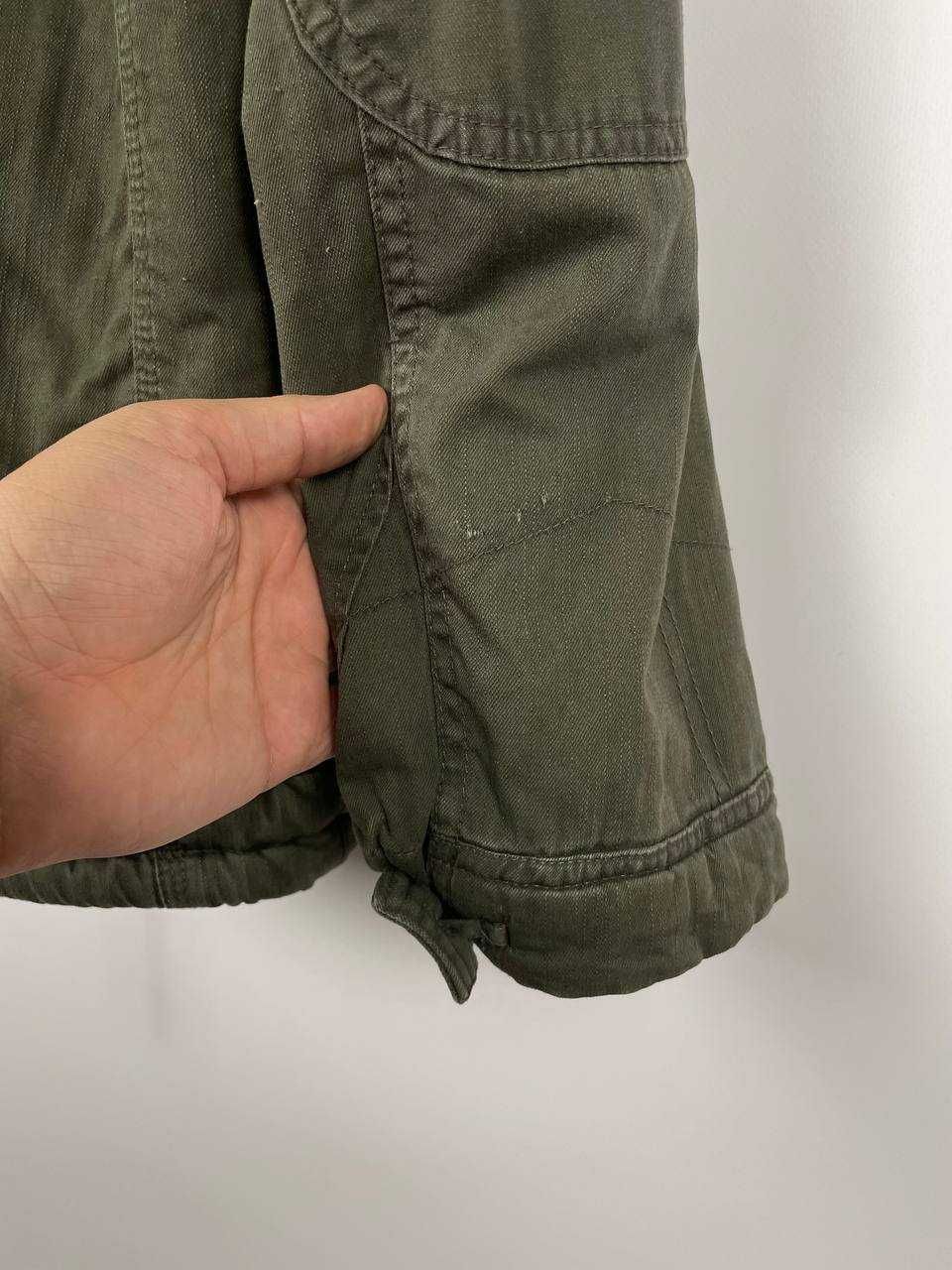 Чоловіча утеплена мілітарі куртка alpha industries m65