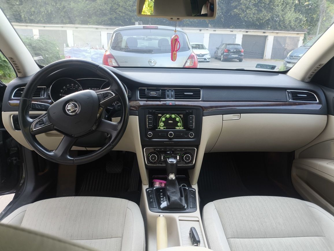 Skoda Superb II FL 2.0 TDI 170 KM DSG Mocca .Krajowa/Super wyposażenie