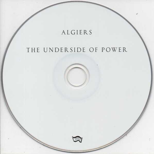 Algiers cd  The Underside Of Power   indie post punk     folia