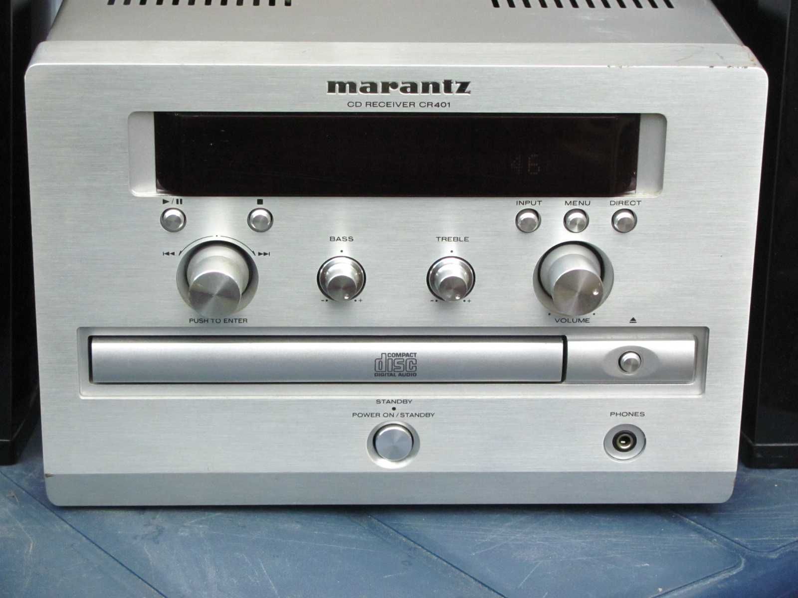 Amplituner stereo z odtwarzaczem CD Marantz CR401 - bez kolumn