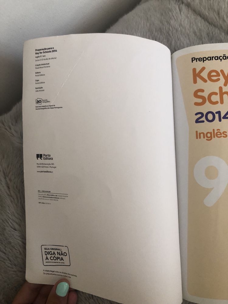 Manual Key for schools 2014